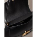 Ck Lv04f3146g Hardware Flap Shoulder Kadın Çanta – SİYAH - Görsel 4