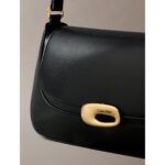 Ck Lv04f3146g Hardware Flap Shoulder Kadın Çanta – SİYAH - Görsel 5