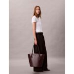 Ck Lv04f3168g Ck Medıum Tote Kadın Çanta – BORDO