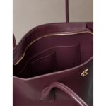 Ck Lv04f3168g Ck Medıum Tote Kadın Çanta – BORDO - Görsel 4