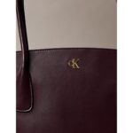Ck Lv04f3168g Ck Medıum Tote Kadın Çanta – BORDO - Görsel 5