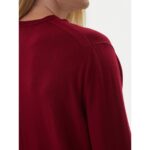 Ck Lv04lb305g Ls Merıno Crew 14gg Erkek Sweaters – BORDO - Görsel 5