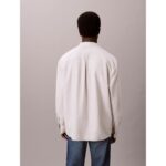 Ck Lv04ld119g Ls Melange Flannel Easy Erkek Gömlek – GRİ - Görsel 4