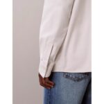 Ck Lv04ld119g Ls Melange Flannel Easy Erkek Gömlek – GRİ - Görsel 5