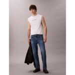 Ck Lv04ld230g Ss Standard Logo 30s Crewnk Tee Erkek Tshırt – BEYAZ - Görsel 3