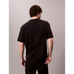 Ck Lv04ld230g Ss Standard Logo 30s Crewnk Tee Erkek Tshırt – SİYAH - Görsel 4