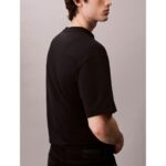 Ck Lv04ld230g Ss Standard Logo 30s Crewnk Tee Erkek Tshırt – SİYAH - Görsel 5