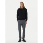 Ck Lv04ld318g Ls Merıno Qz 14gg Erkek Sweaters – SİYAH - Görsel 2