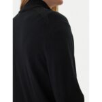 Ck Lv04ld318g Ls Merıno Qz 14gg Erkek Sweaters – SİYAH - Görsel 5