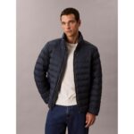 Ck Lv04rc511g Ls Nylon Lt Wt Hooded Fz Puffer Erkek Ceket – LACİVERT