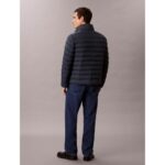 Ck Lv04rc511g Ls Nylon Lt Wt Hooded Fz Puffer Erkek Ceket – LACİVERT - Görsel 5