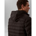 Ck Lv04rc511g Ls Nylon Lt Wt Hooded Fz Puffer Erkek Ceket – SİYAH - Görsel 2