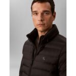 Ck Lv04rc511g Ls Nylon Lt Wt Hooded Fz Puffer Erkek Ceket – SİYAH - Görsel 3