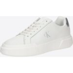 Ck Yw0yw01948 Chunky Cupsole Lace Up Lth Met Kadın Sneakers – BEYAZ