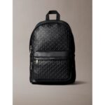 Ck Lv04d3202g Emblem Aop Emboss Round Erkek Çanta – SİYAH