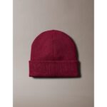 Ck Lv04d8020g Ck Fıne Rıb Beanıe Şapka – BORDO - Görsel 3