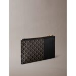 Ck Lv04f1084g Emblem Aop Top Zıp Kadın Cüzdan – KAHVERENGİ - Görsel 2