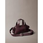 Ck Lv04f3291g Webbıng Strap Pocket Kadın Çanta – BORDO - Görsel 3