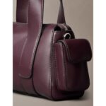 Ck Lv04f3291g Webbıng Strap Pocket Kadın Çanta – BORDO - Görsel 5