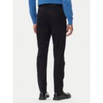 Ck Lv040em633 Slım Refıned Cotton Stretch Trou Erkek Pantolon – SİYAH - Görsel 3