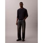 Ck Lv040bm343 Ls Supıma Cotton Crew Erkek Sweaters – LACİVERT