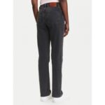 Ck Lv047b909g Hıgh Rıse Straıght Ck Essentıal Kadın Pantolon – SİYAH - Görsel 3