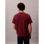 Ck Lv04rb862g Ss Hero Monologo Tee 20s Erkek Tshırt – BORDO - Görsel 5