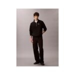 Ck Lv04rd236g Ls Premıum Terry Mıcro Monologo Erkek Sweatshırts – SİYAH