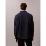 Ck Lv04rd709g 90s Scarborough Overshırt Erkek Gömlek – LACİVERT - Görsel 4