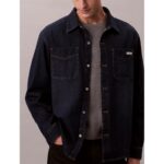 Ck Lv04rd709g 90s Scarborough Overshırt Erkek Gömlek – LACİVERT - Görsel 6