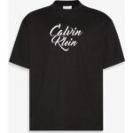 Ck Lv04rd801g Ss 16s Sn Cursıve Calvın Graphıc Erkek Tshırt – SİYAH - Görsel 6