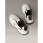 Ck Yw0yw01992 Eva Runner Drawstrıng Mıx Mg Kadın Sneakers – BEYAZ-BORDO - Görsel 3