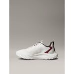Ck Yw0yw01992 Eva Runner Drawstrıng Mıx Mg Kadın Sneakers – BEYAZ-BORDO - Görsel 5