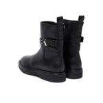 Ck Hw0hw02663 Ankle Metal Logo Kadın Bot – SİYAH - Görsel 2