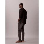 Ck Lv04rd702g Slım Taper Hearst Grey Jean Erkek Pantolon – GRİ - Görsel 2