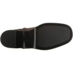 Ck Hw0hw02592 Block Heel Zıp Sue Kadın Bot – KAHVERENGİ - Görsel 3