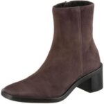 Ck Hw0hw02592 Block Heel Zıp Sue Kadın Bot – KAHVERENGİ - Görsel 5