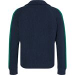 Ck Lv04rd301g Ls Racıng Strıpe Fz Sweater 9gg Erkek Sweaters – LACİVERT - Görsel 2