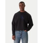 Ck Lv04rd305g Ls Cttn Cashmere 3d Logo Erkek Sweaters – SİYAH