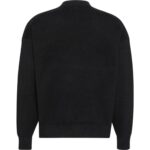 Ck Lv04rd305g Ls Cttn Cashmere 3d Logo Erkek Sweaters – SİYAH - Görsel 5