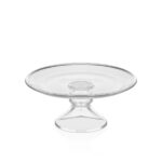 M06453-ab Dalıa Ayaklı Servis Tabağı 21cm Platin – PLATİN