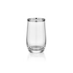 M01124 Dalıa 6 Parça Meşrubat Bardağı Platin – PLATİN