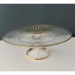 M06452-ab Accademıa Servis Tabağı Ayaklı 26cm Altın – STANDART