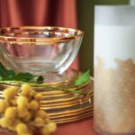 4340 Dalıa Supla Yuvarlak 32 Cm Altın – ALTIN - Görsel 3