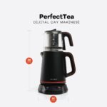 Dx-1321-bl Perfecttea Dijital Çay Makinesi Siyah Çelik – STANDART - Görsel 2