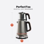 Dx-1321-s Perfecttea Dijital Çay Makinesi Çelik – STANDART - Görsel 2