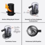 Mc-4423 Dexart Flyblade Active Lifting Doğrayıcı Siyah – SİYAH - Görsel 5