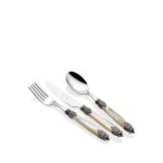 Arianna 75 Parça Kaşık Takımı Kemik – GÜMÜŞ