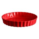 Eh346032 Eh Tart Börek Fırın Kabı Yuvarlak 32cm Kırmızı-burgundy – STANDART