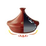 Eh345632 Emile Henry Ateşe Dayanıklı Tajin 32cm 5lt Kırmızı-burgundy – STANDART - Görsel 6